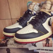 【預售】Union LA x Air Jordan 1 Retro High OG NRG 聯名 拚色 黑腳趾 AJ1：圖片 2