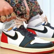 【預售】Union LA x Air Jordan 1 Retro High OG NRG 聯名 拚色 黑腳趾 AJ1：圖片 3
