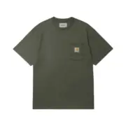 【預售】Carhartt WIP 26SS S/S Work Pocket T-shirt 卡哈特 水洗明線口袋短袖T恤  簡約素色 六色：圖片 3