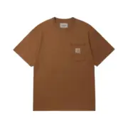 【預售】Carhartt WIP 26SS S/S Work Pocket T-shirt 卡哈特 水洗明線口袋短袖T恤  簡約素色 六色：圖片 4