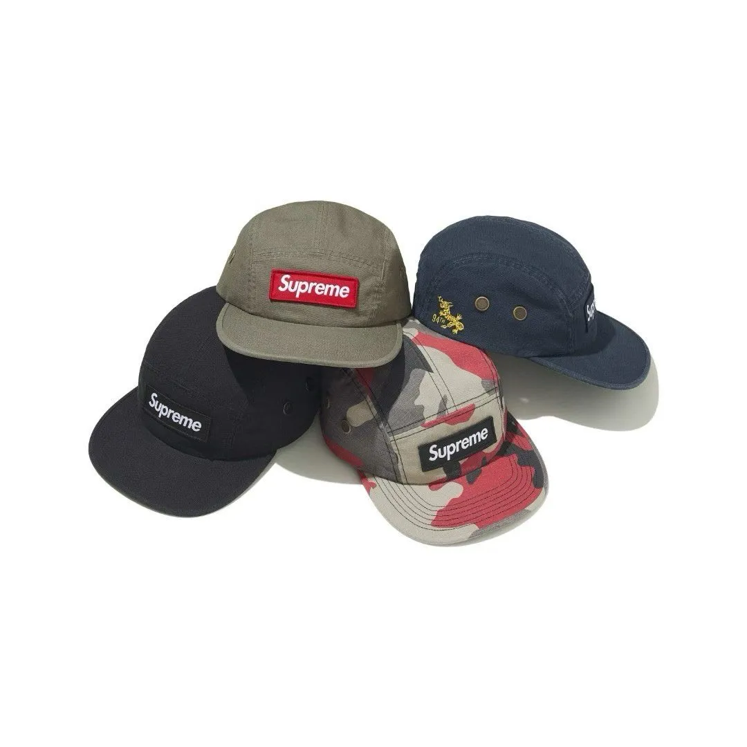 【預售】【過驗】SUP SS26 WEEK4 Military Camp Cap 軍事風 棒球帽老帽帽子 四色