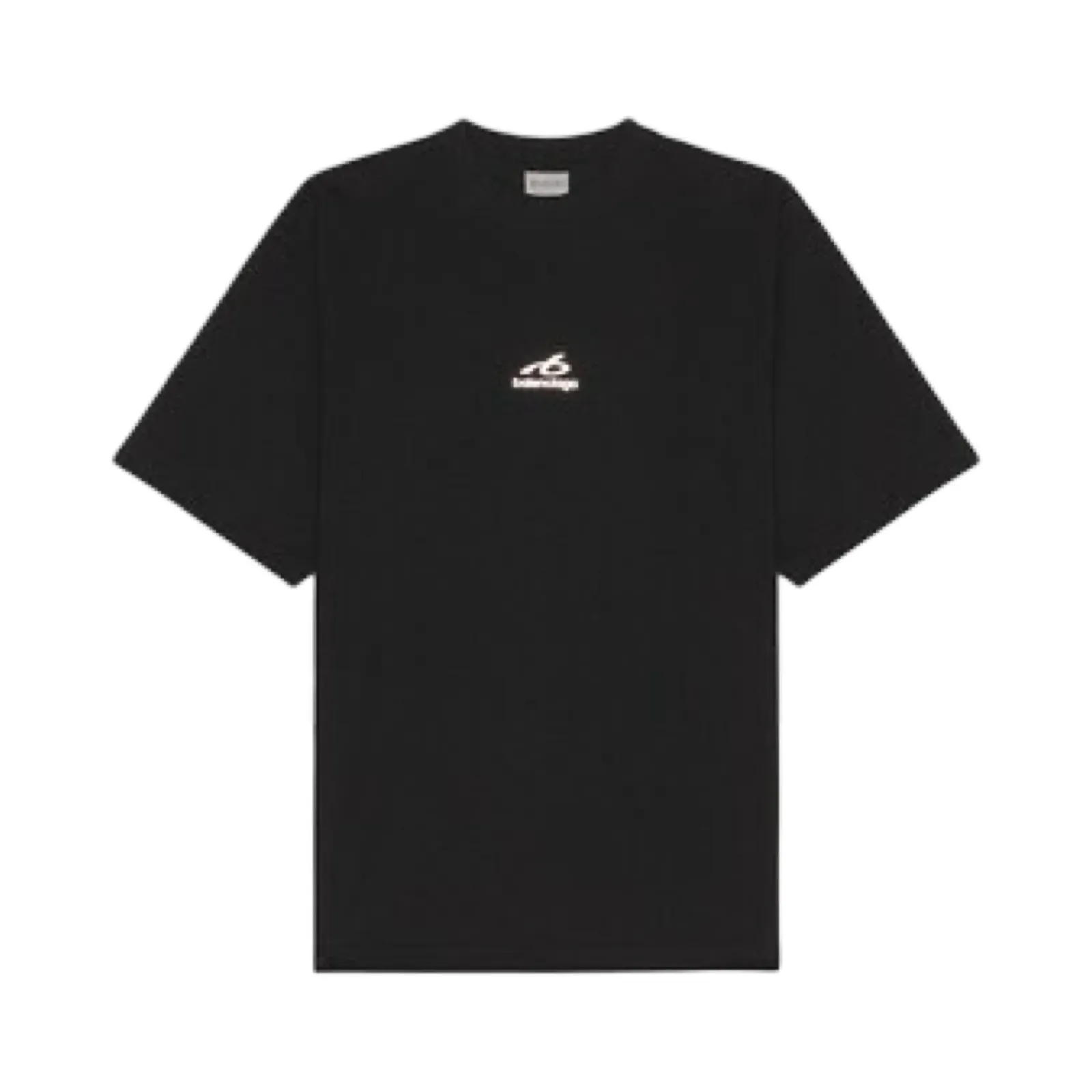 【預售】巴黎 BLC 26SS 運動系列 胸前反光logo 簡約素色 短袖T恤 黑色