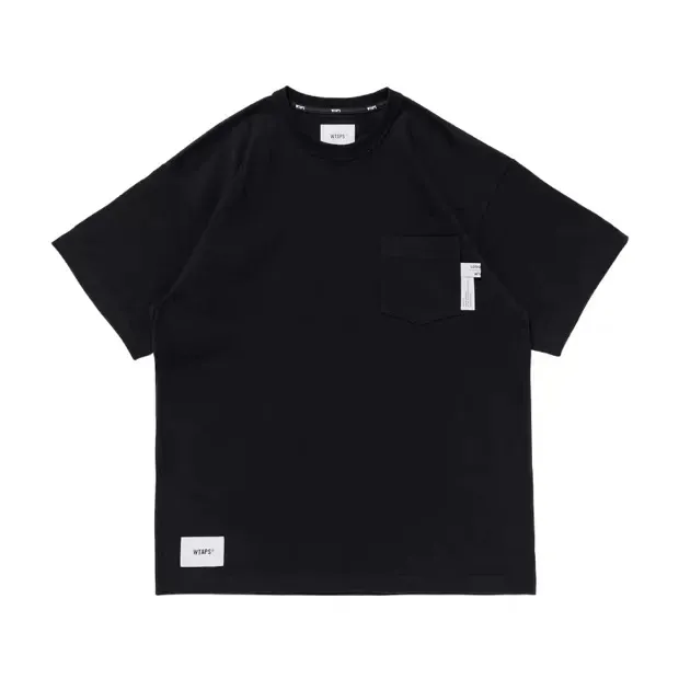 【預售】WTAPS 25SS SINSECT / SS / COTTON 素色口袋重磅簡約短袖T恤 二色