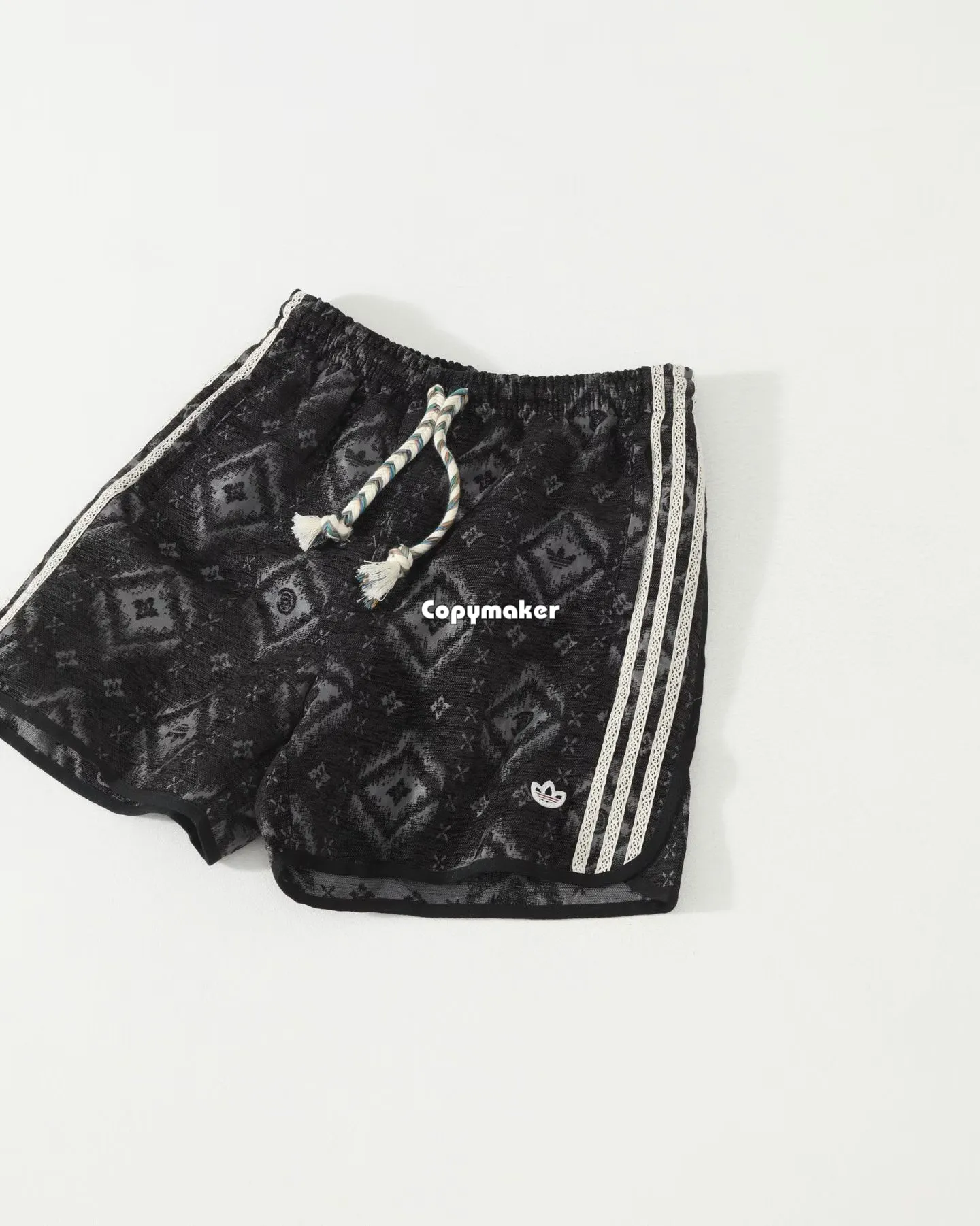 【預售】CLOT x AD originals 26SS 民族風暗紋菱格毛巾短褲休閒褲運動褲 二色