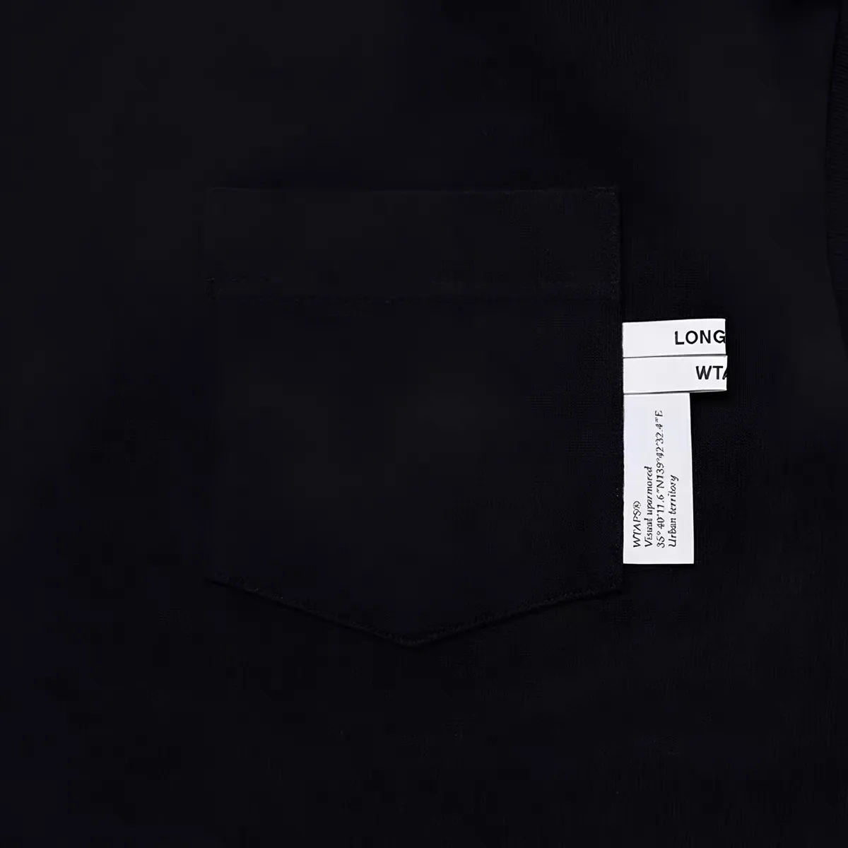 【預售】WTAPS 25SS SINSECT / SS / COTTON 素色口袋重磅簡約短袖T恤 二色
