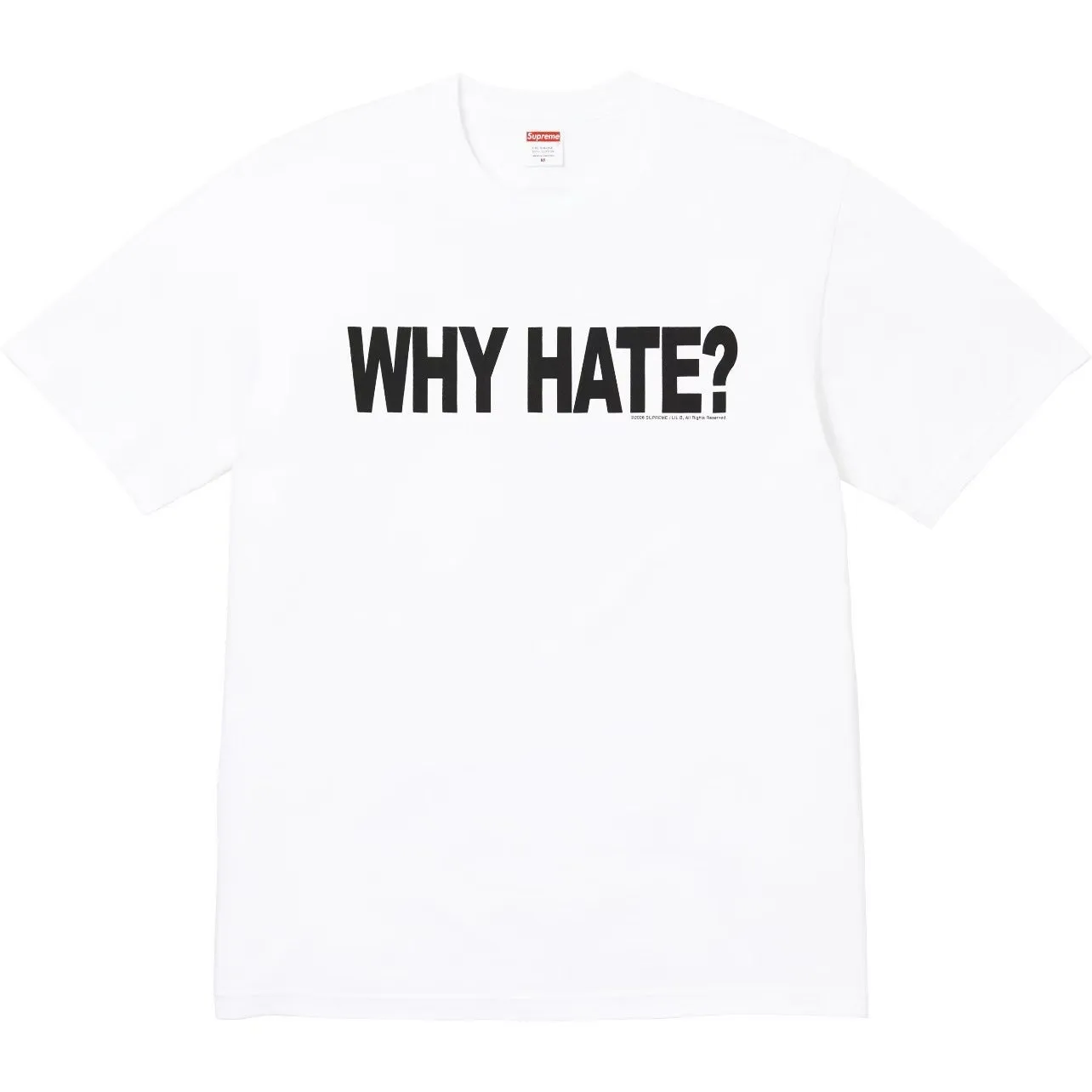 【預售】Sup SS26 WEEK18 Based Tee 胸前後背字母logo 短袖T恤 黑/白