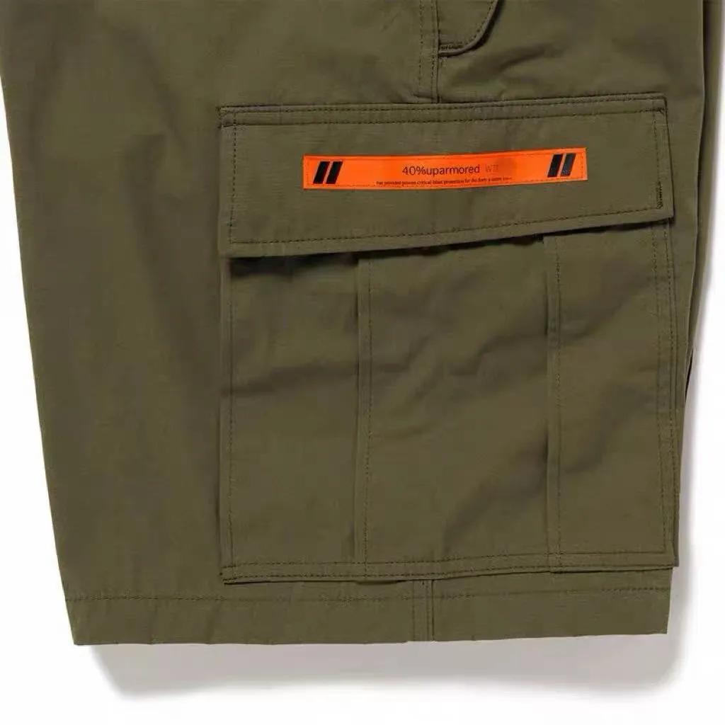 【預售】WTAPS 26SS 日系 CARGO 多口袋工裝短褲軍事風休閒褲短褲 軍綠色