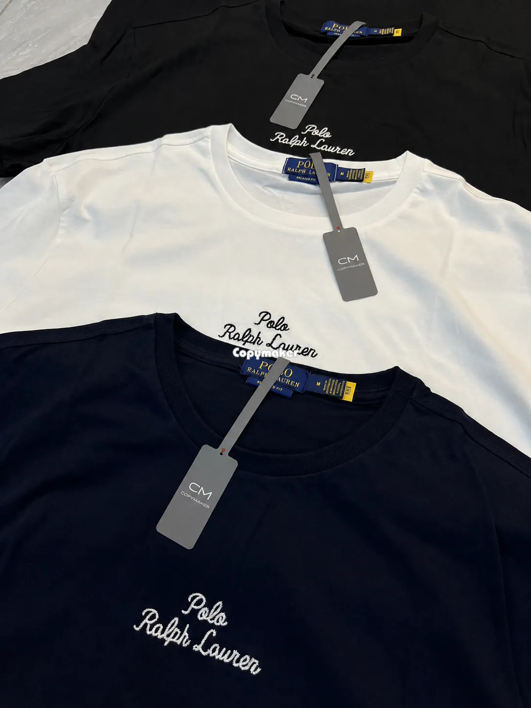 【預售】【過驗】Ra1ph Lauren Polo 25SS 胸前刺繡字母 簡約 短袖T恤 三色