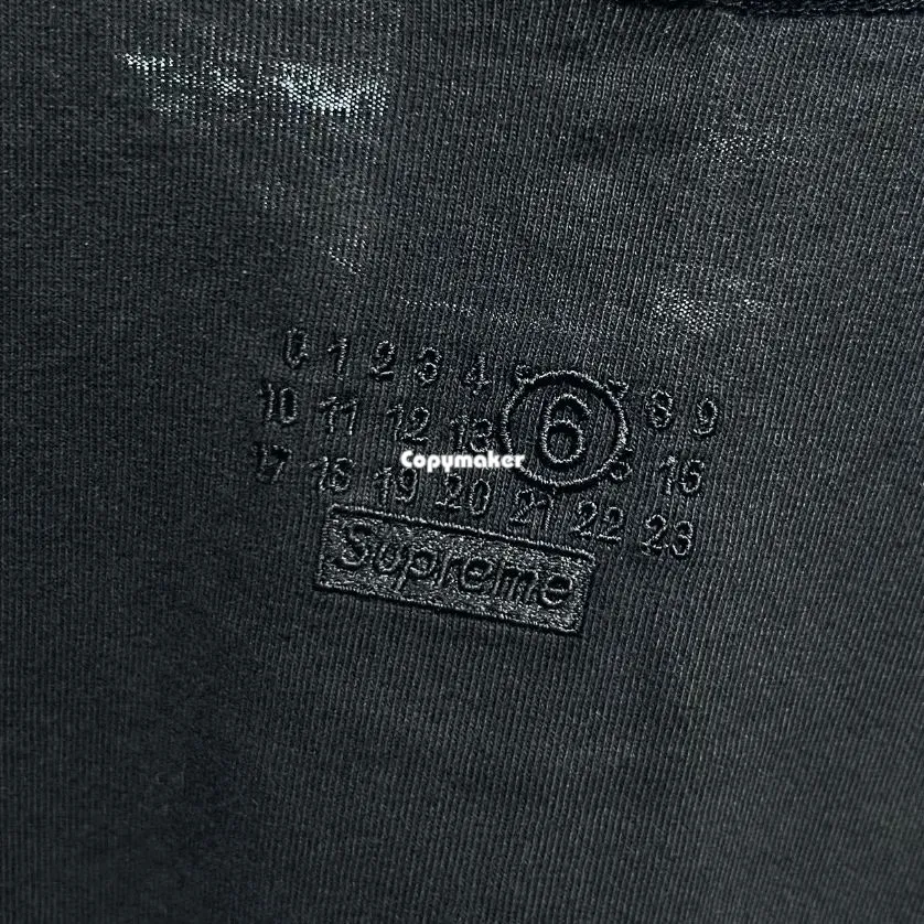 【預售】Sup × MM6 Maison Margiela SS26 WEEK4 聯名款 美金鈔票短袖T恤 黑/白 馬吉拉