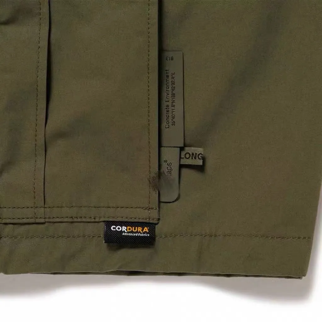 【預售】WTAPS 26SS 日系 CARGO 多口袋工裝短褲軍事風休閒褲短褲 軍綠色