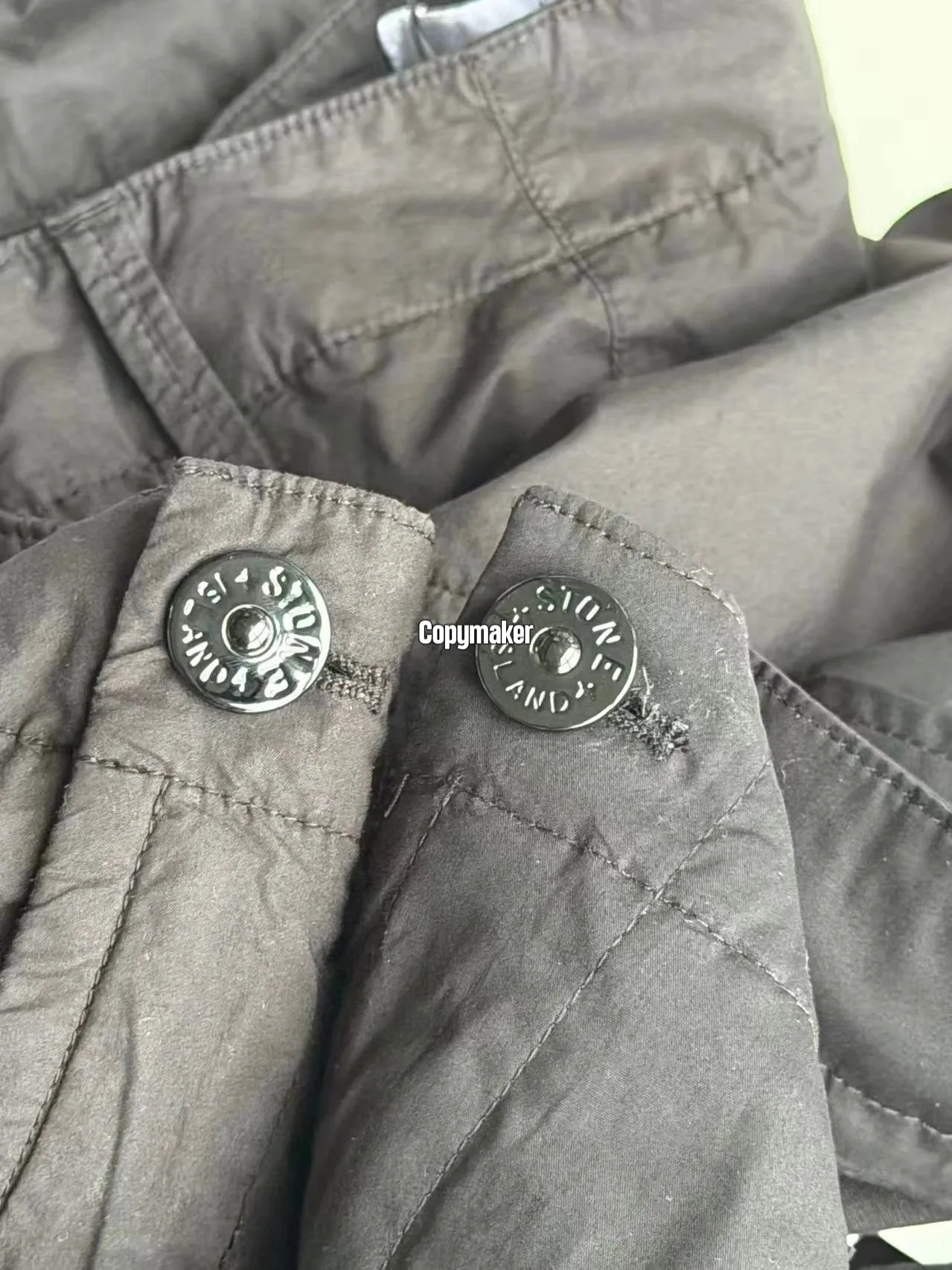 【預售】【過驗】STONE ISLAND 26SS 斜紋棉機能工裝褲長褲直筒 黑色