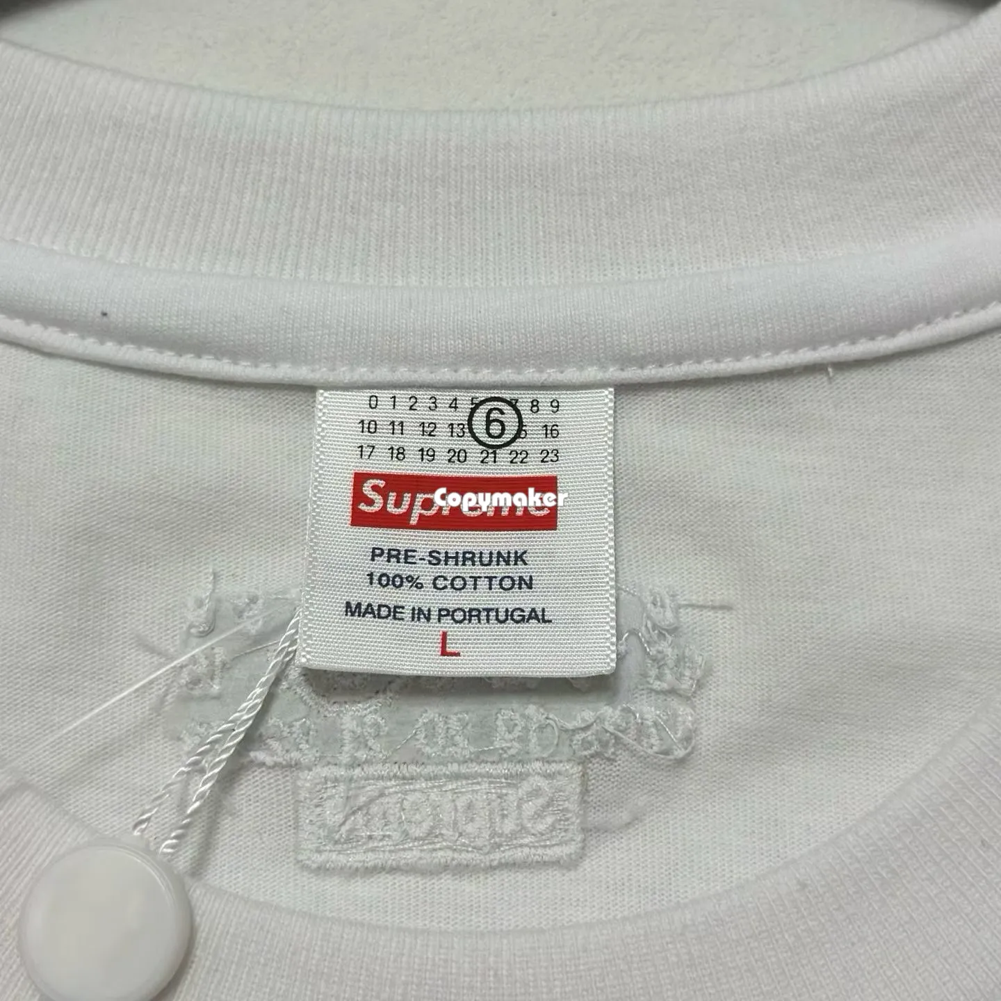 【預售】Sup × MM6 Maison Margiela SS26 WEEK4 聯名款 美金鈔票短袖T恤 黑/白 馬吉拉