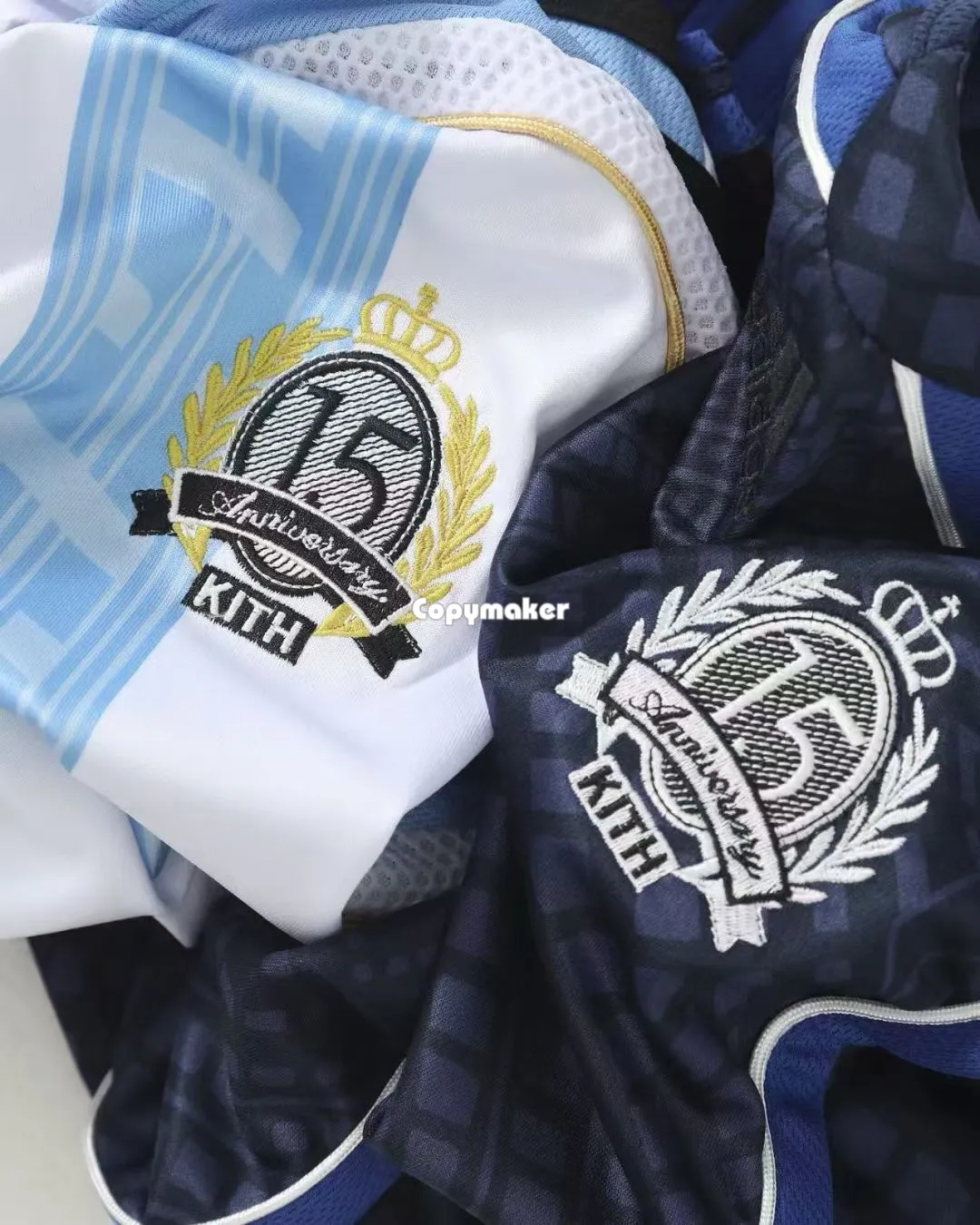 【預售】KITH x MESSI x AD  26SS 三方聯名 條紋印花球衣短袖T恤 二色
