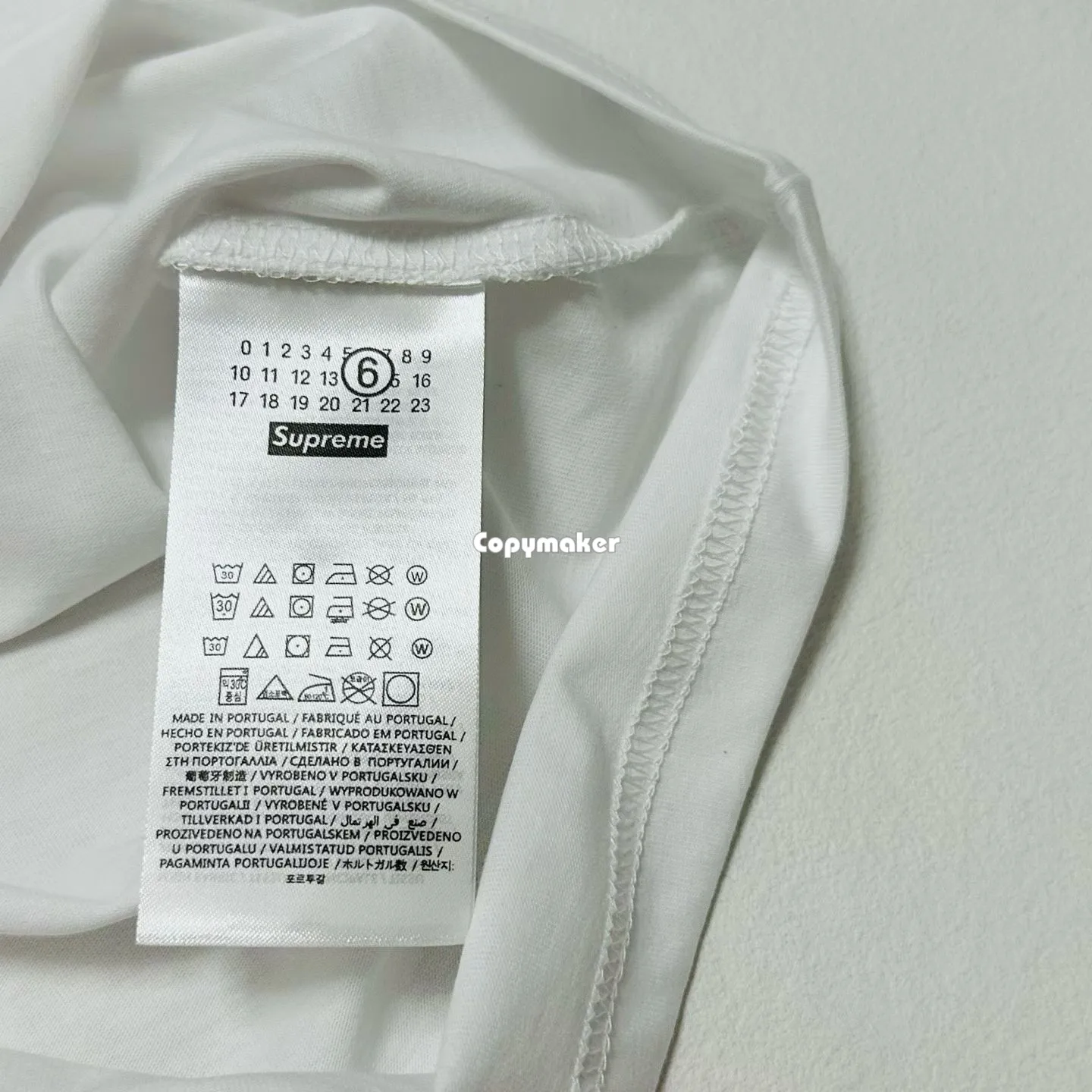【預售】Sup × MM6 Maison Margiela SS26 WEEK4 聯名款 美金鈔票短袖T恤 黑/白 馬吉拉
