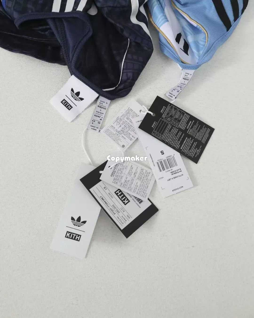 【預售】KITH x MESSI x AD  26SS 三方聯名 條紋印花球衣短袖T恤 二色