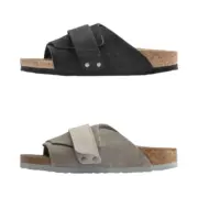 【預售】Birkenstock Kyoto 牛皮絨面 EVA 懶人鞋休閒鞋拖鞋半拖 勃肯 兩色