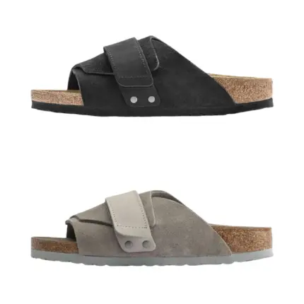 【預售】Birkenstock Kyoto 牛皮絨面 EVA 懶人鞋休閒鞋拖鞋半拖 勃肯 兩色