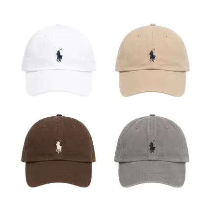 【預售】Ra1ph Lauren Polo 新配色 經典小馬刺繡 鴨舌帽棒球帽老帽帽子 四色