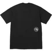 【預售】Sup SS26 WEEK7 God Save Us Tee 蒙面人圖像 短袖T恤 黑/白：圖片 3