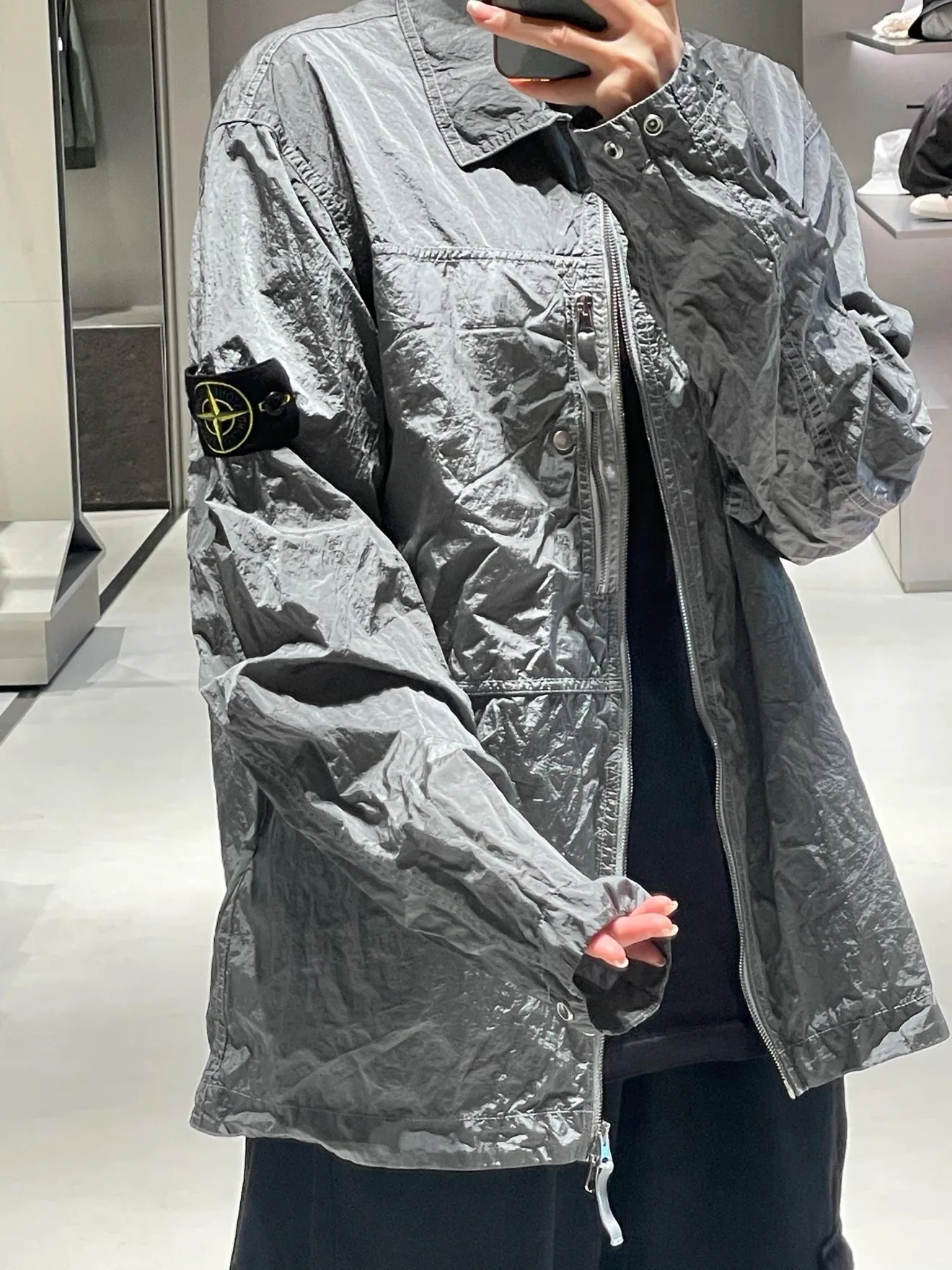 【預售】【過驗】STONE ISLAND 25SS Nylon Metal 石頭島 金屬尼龍 夾克外套風衣 二色