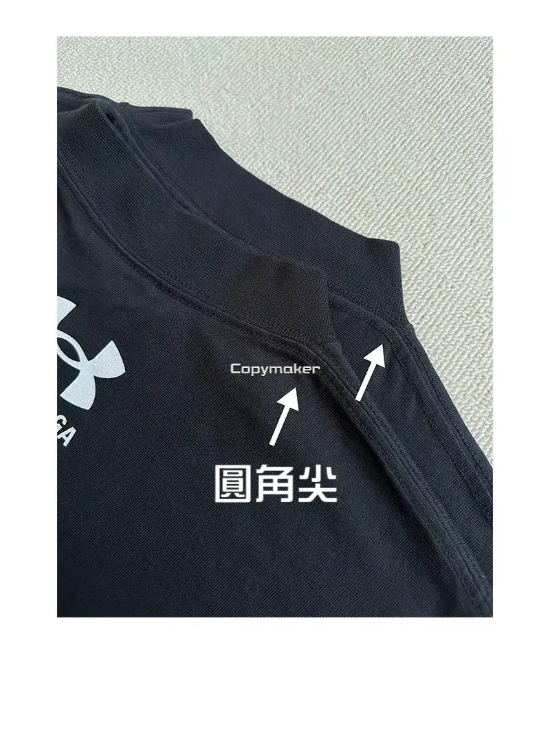 【預售】巴黎 BLC x UA 聯名 25SS 秀款 印花logo 簡約素色短袖T恤 安德瑪