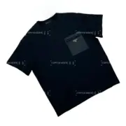 PRA 24SS Re-Nylon and jersey T-shirt 再生尼龍 拼接口袋 三角標鐵牌 短袖T恤：圖片 10