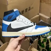 【預售】Travis Scott x Fragment Design x Air Jordan 1 High OG SP 三方聯名 閃電倒鉤 高筒 AJ1：圖片 5