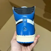 【預售】Travis Scott x Fragment Design x Air Jordan 1 High OG SP 三方聯名 閃電倒鉤 高筒 AJ1：圖片 6