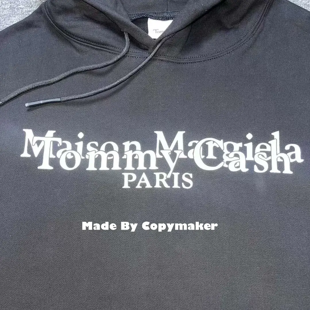 Maison Margiela x Tommy Cash 馬吉拉 聯名 反光字母 數字 帽T 連帽衛衣 MM6