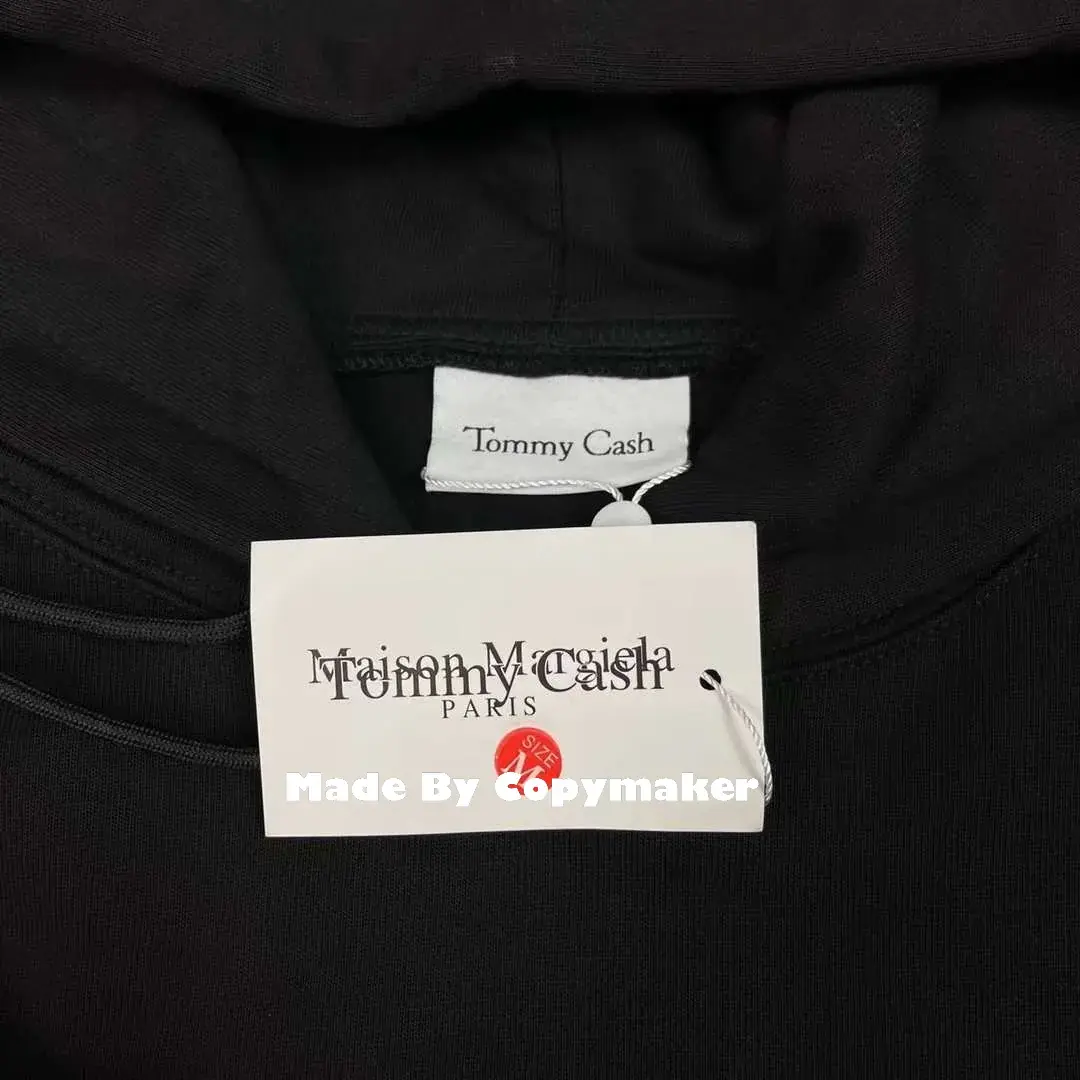 Maison Margiela x Tommy Cash 馬吉拉 聯名 反光字母 數字 帽T 連帽衛衣 MM6