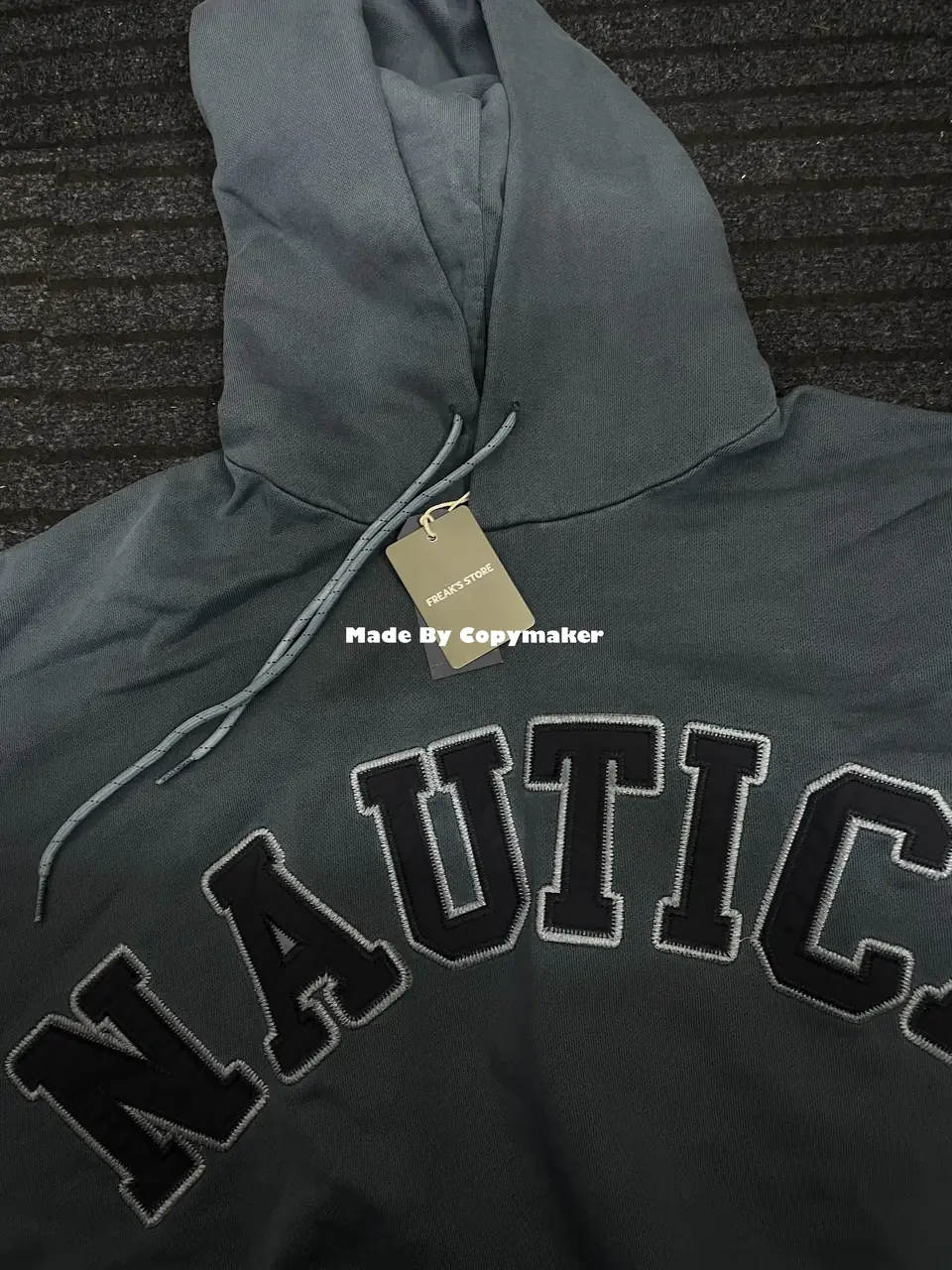 22AW NAUTICA 長谷川監制 重磅 蠟染 做舊 水洗 帽T 帽衫 連帽衛衣