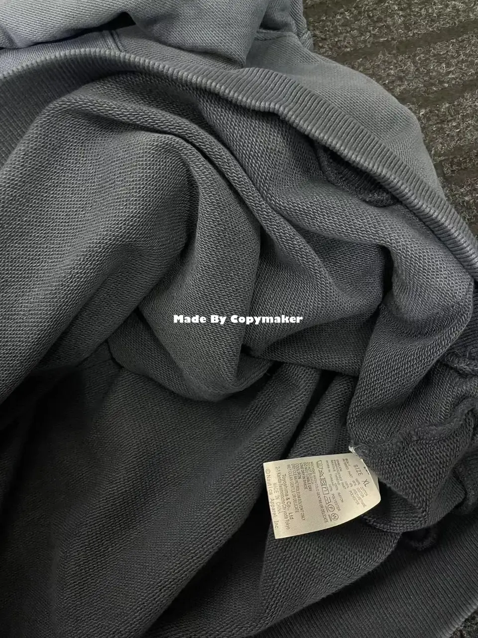 22AW NAUTICA 長谷川監制 重磅 蠟染 做舊 水洗 帽T 帽衫 連帽衛衣