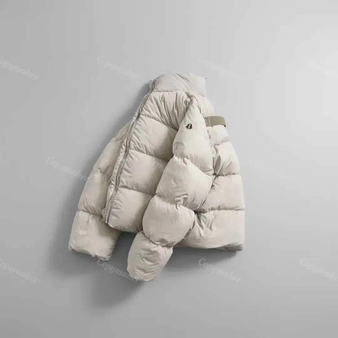 Moncler x Rick Owens 蒙口RO聯名 素色織帶 鵝絨羽絨外套夾克
