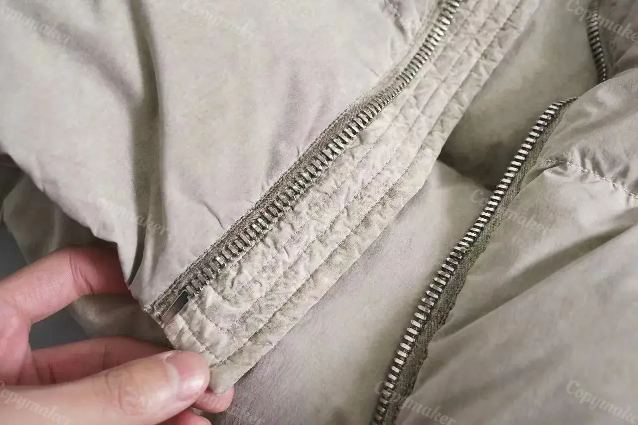 Moncler x Rick Owens 蒙口RO聯名 素色織帶 鵝絨羽絨外套夾克