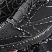 【現貨】Travis Scott x Air Jordan 1 Low OG “Black/Phantom” 聯名 黑武士 倒鉤4.0 AJ1：圖片 14