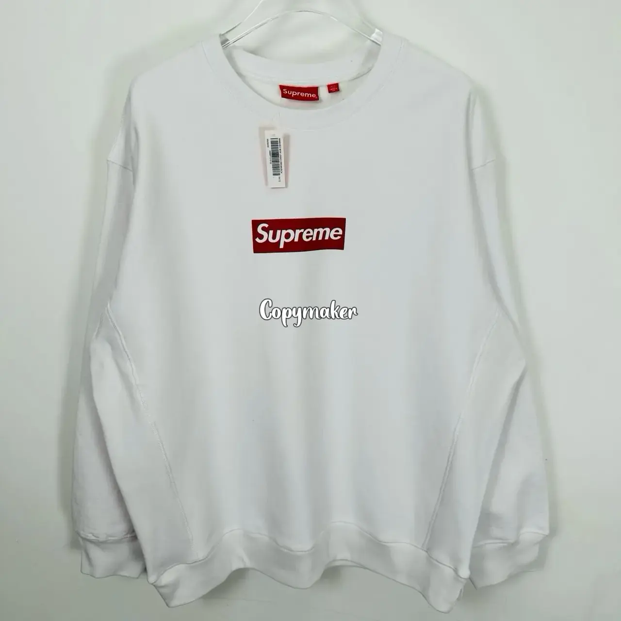 【預售】【雙11新品】SUP 25FW BoxLogo Crewneck 經典logo開裂印花 大學T大學踢圓領衛衣