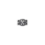 【現貨】Chrome Hearts 開口十字花 白銅/純銀 戒指 克羅心：圖片 2