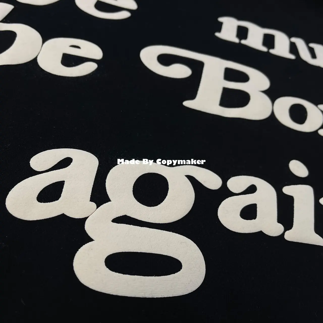 CPFM Ye Must Be Born Again Hoodie 發泡印花 字母 帽T 連帽衛衣 菲董