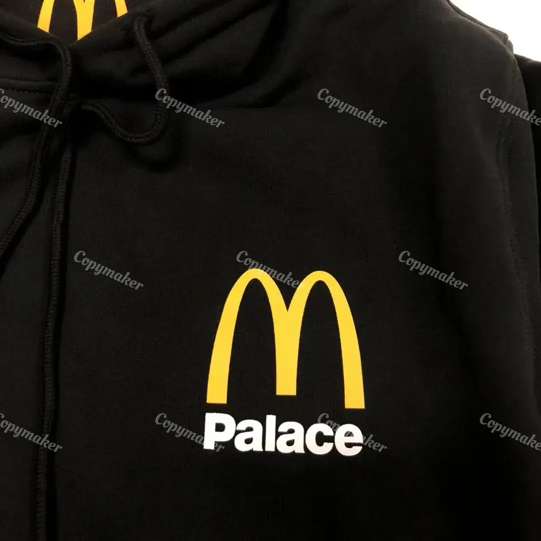 PALACE x McDonald's 23FW 聯名 大M印花 帽T連帽衛衣帽衫
