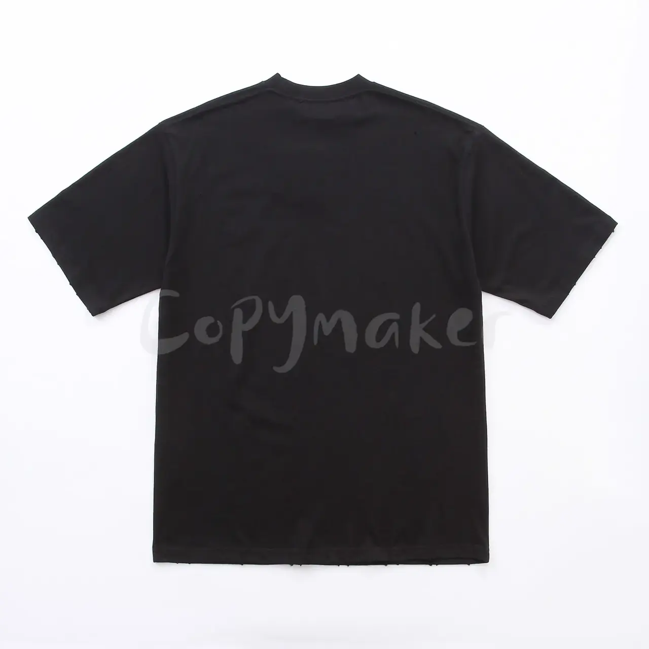 巴黎 BLC 22FW Script Logo T-shirt 草寫書寫體字母 短袖T恤