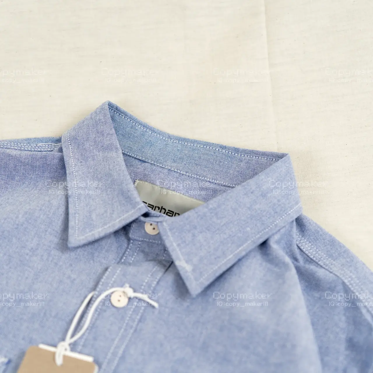 Carhartt WIP 23SS 卡哈特 Clink Heart 愛心小標口袋 襯衫薄夾克 藍色