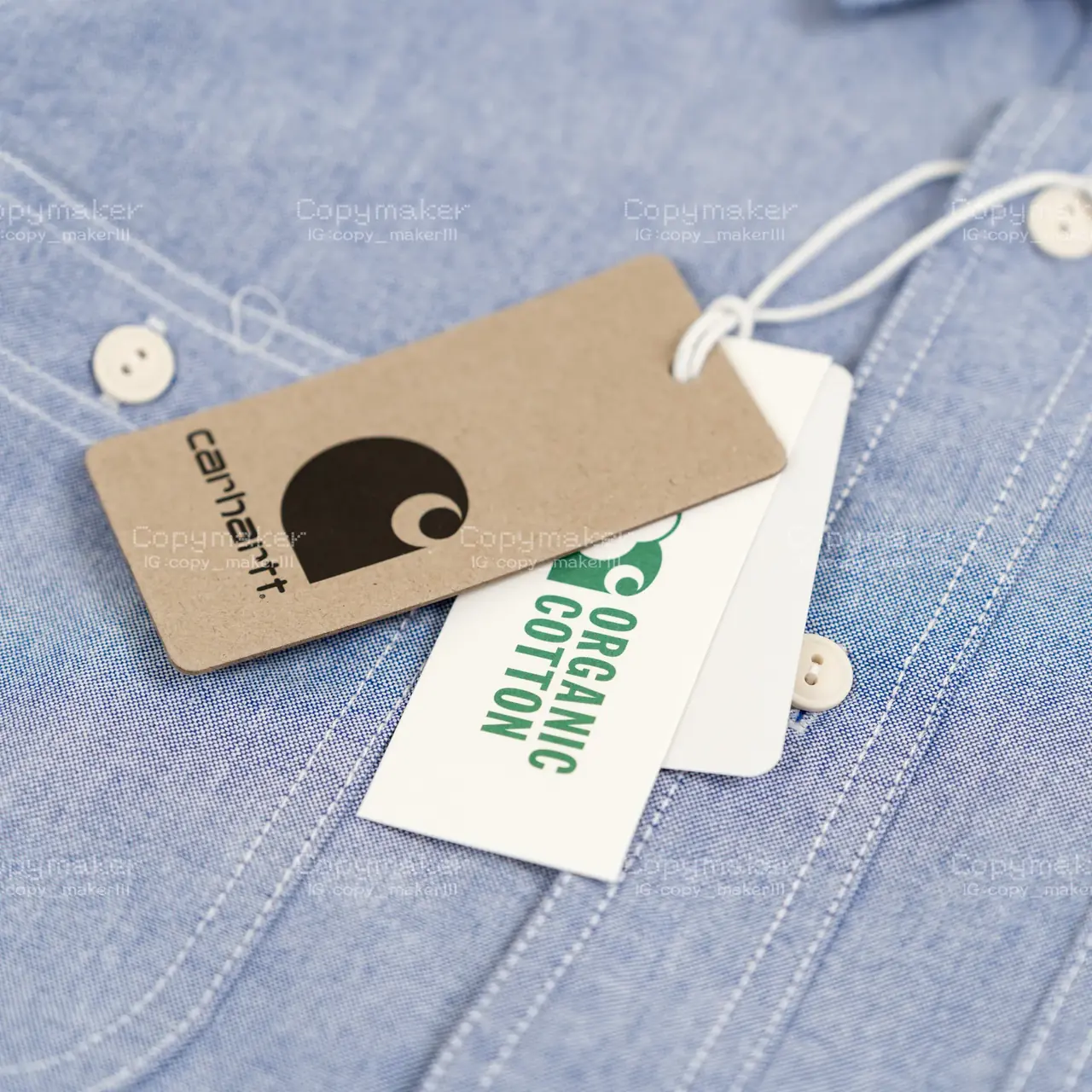 Carhartt WIP 23SS 卡哈特 Clink Heart 愛心小標口袋 襯衫薄夾克 藍色
