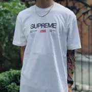 【預售】Sup SS21 WEEK1 Est. 1994 Tee 經典字母logo 簡約 短袖T恤 黑/白：圖片 5