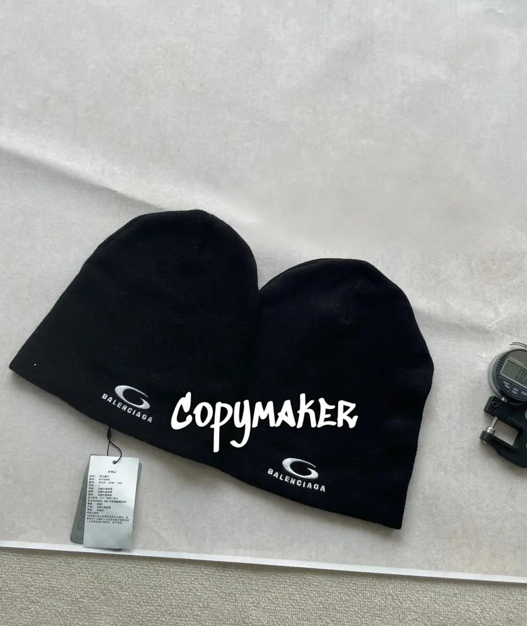 【現貨】巴黎 BLC 24FW 秀款 Loop sport icon 雙環 面具毛帽冷帽帽子