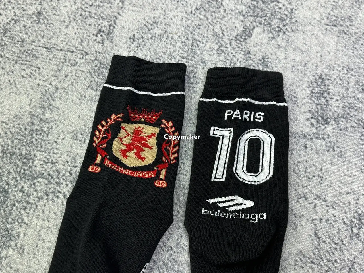 巴黎 BLC 24SS Paris Soccer Socks 曼聯徽章 襪子中筒襪棉襪長襪足球襪