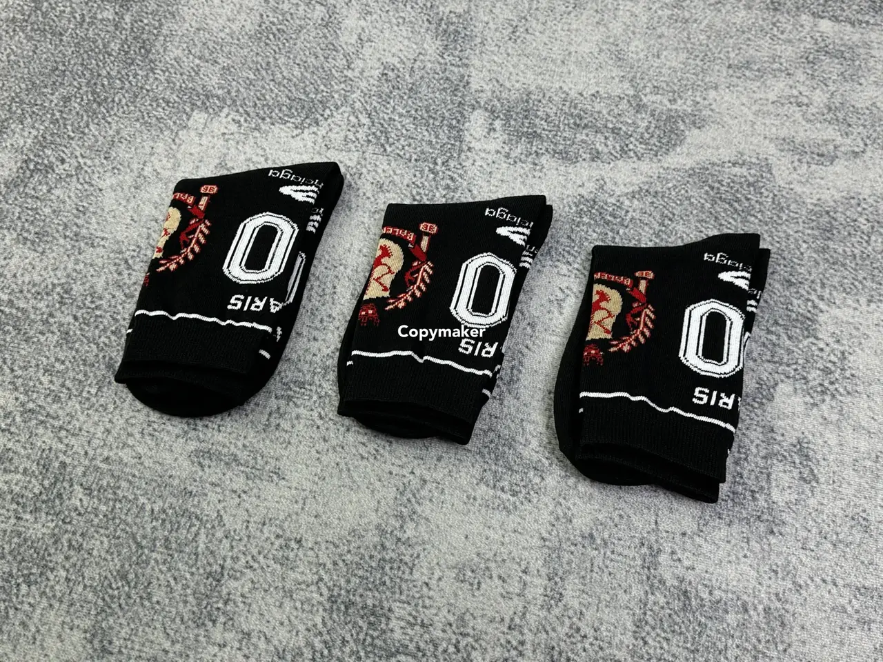 巴黎 BLC 24SS Paris Soccer Socks 曼聯徽章 襪子中筒襪棉襪長襪足球襪