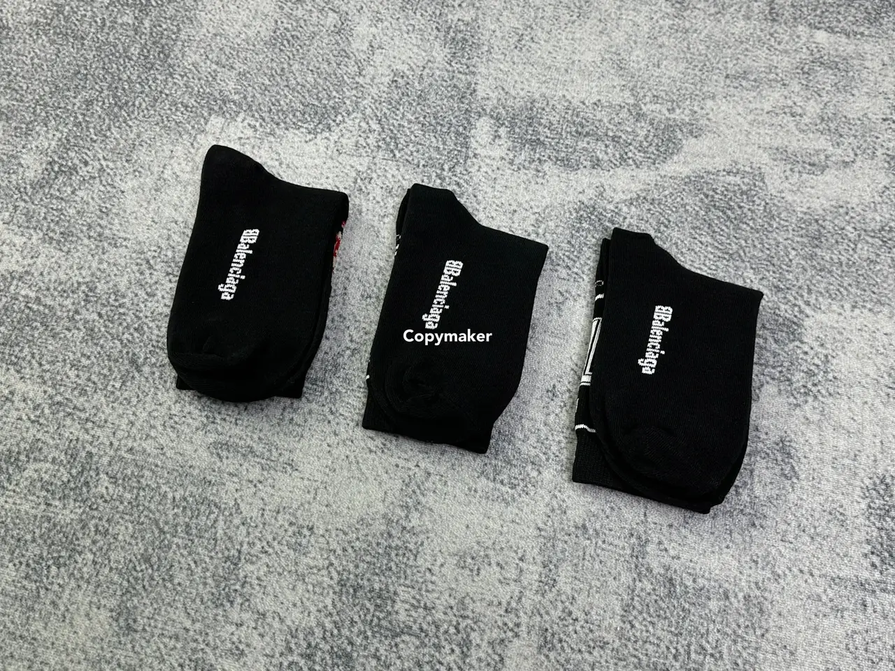巴黎 BLC 24SS Paris Soccer Socks 曼聯徽章 襪子中筒襪棉襪長襪足球襪