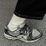 【預售】Musinsa x Asics Gel-Kayano 14 韓國限定 聯名 黑灰白 跑步鞋 休閒鞋 1201A935-001：圖片 5