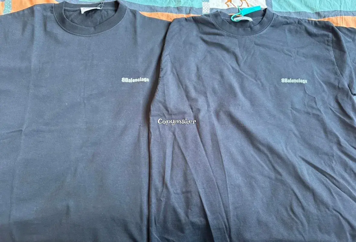 【現貨】巴黎 BLC 21SS 素色 雙B刺繡 logo字母 BB 短袖T恤 黑色