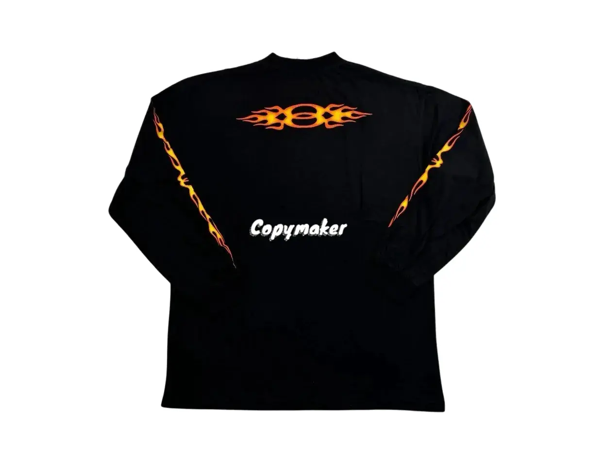 【現貨】【福利回饋】巴黎 BLC 24SS BURNING UNITY T-SHIRT 雙環火焰 長袖T恤